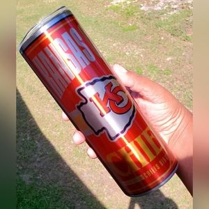 Custom Kansas City Chiefs 20oz Stainless Steel Tumbler